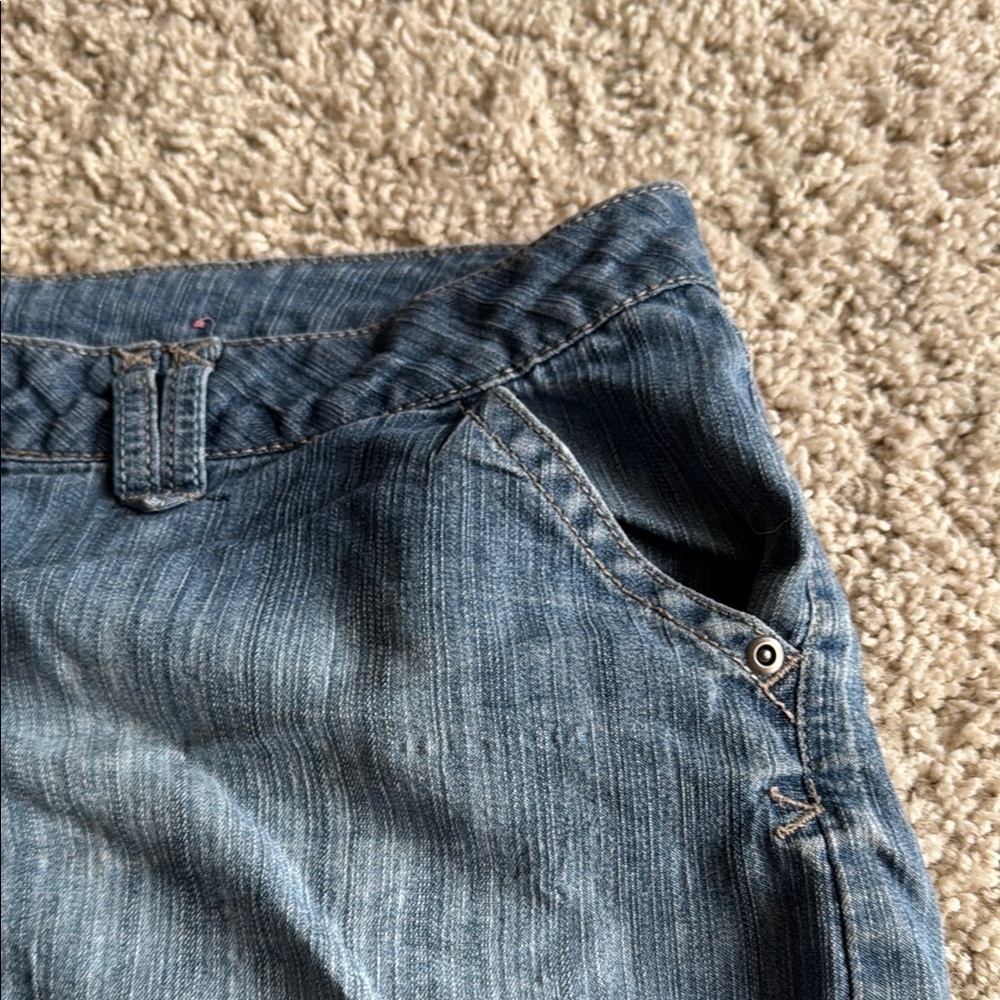 SO Blue Jean Shorts Casual Style - Picture 5 of 8